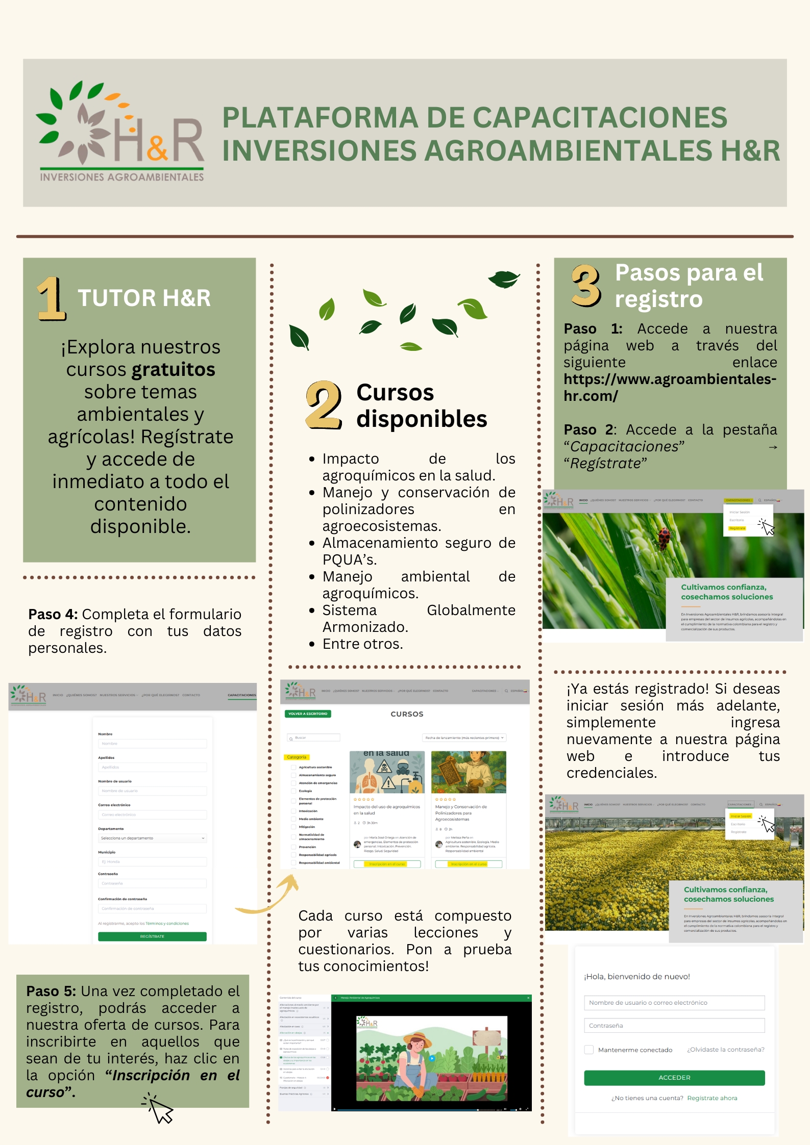 Instructivo de inscripción H&R